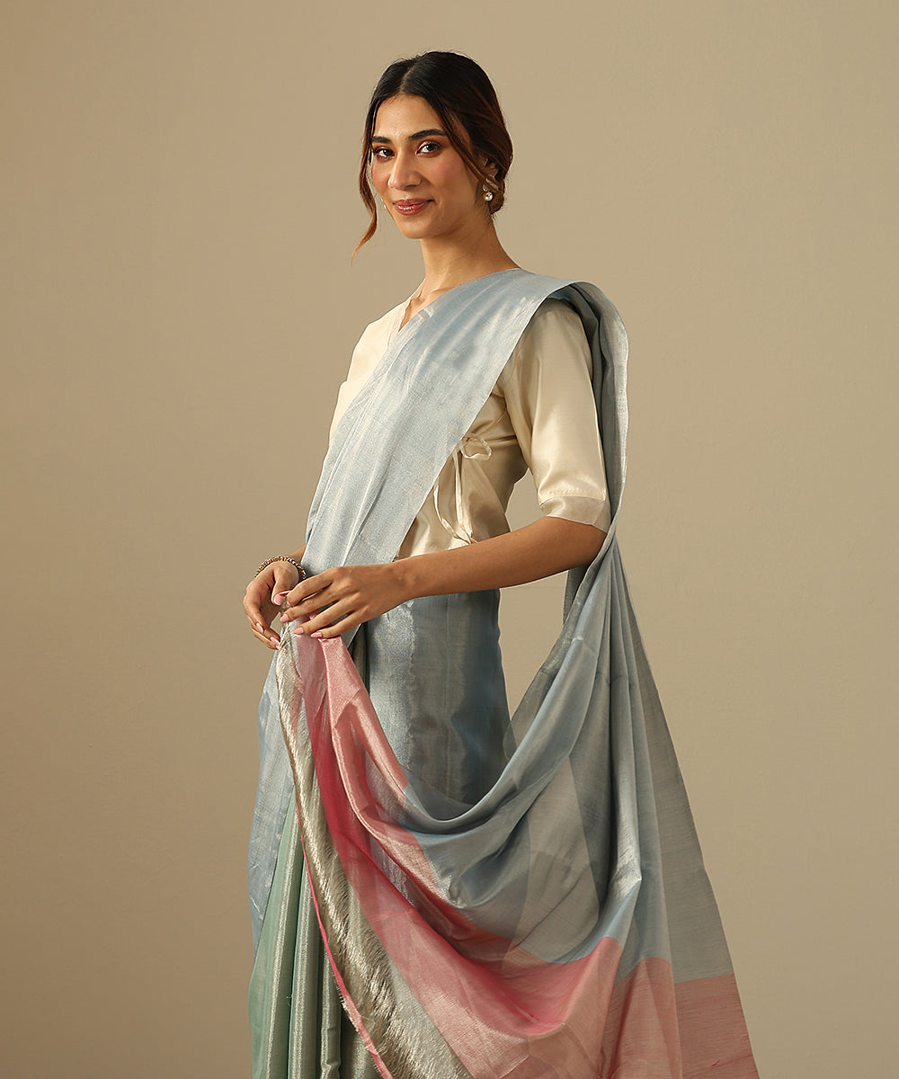 Handloom_Powder_Blue_And_Pastel_Green_Pure_Tissue_Chanderi_Saree_WeaverStory_01