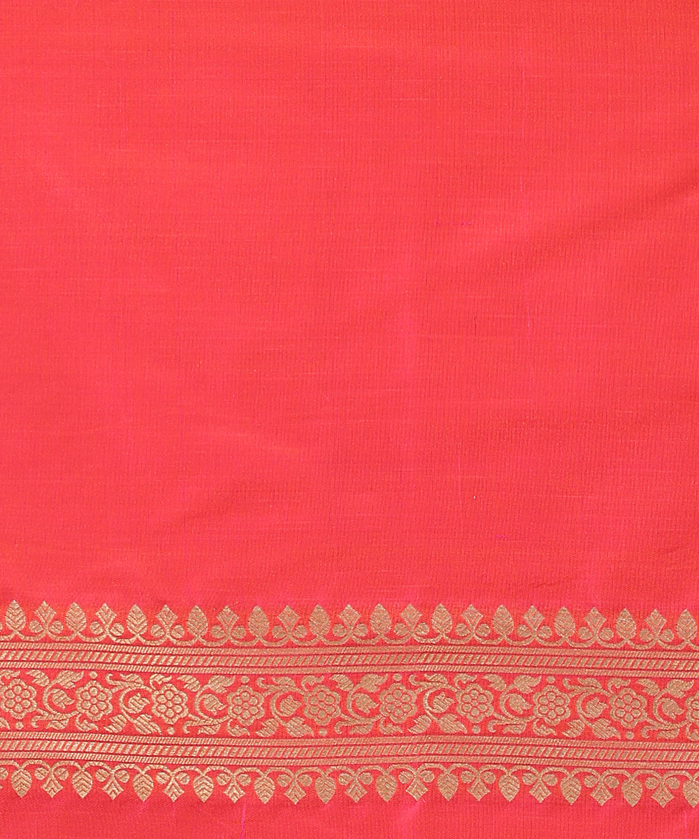 Light_Pink_Pure_Katan_Silk_Handloom_Banarasi_Saree_With_Zari_Jaal_With_Flowers_WeaverStory_05