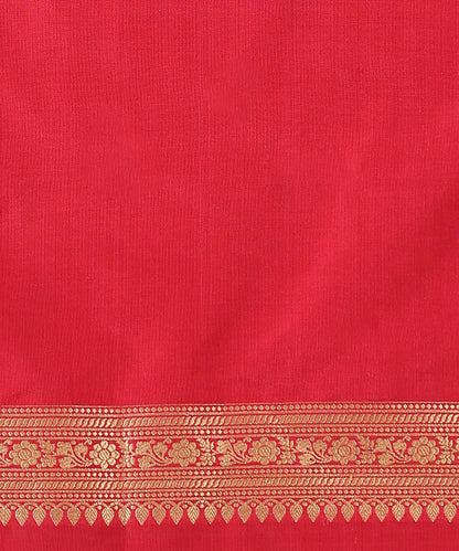 Pink_Handloom_Pure_Katan_Silk_Banarasi_Saree_With_Champagne_Gold_Zari_Cutwork_Floral_Jaal_WeaverStory_05