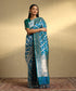 Handloom_Turquoise_Blue_Pure_Katan_Silk_Handloom_Banarasi_Saree_With_Diagonal_Zari_Weave_WeaverStory_01