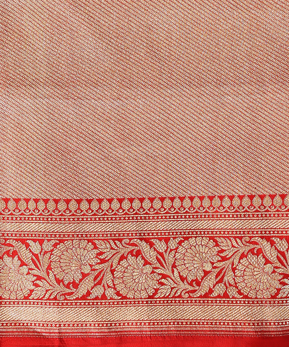 Handloom_Red_Pure_Katan_Silk_Jangla_Banarasi_Saree_With_Diagonal_Bel_WeaverStory_05