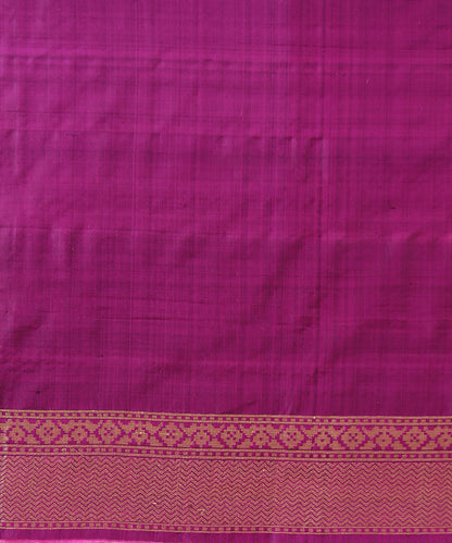 Handloom_Black_Pure_Katan_Silk_Banarasi_Patola_Saree_with_Purple_Border_WeaverStory_05