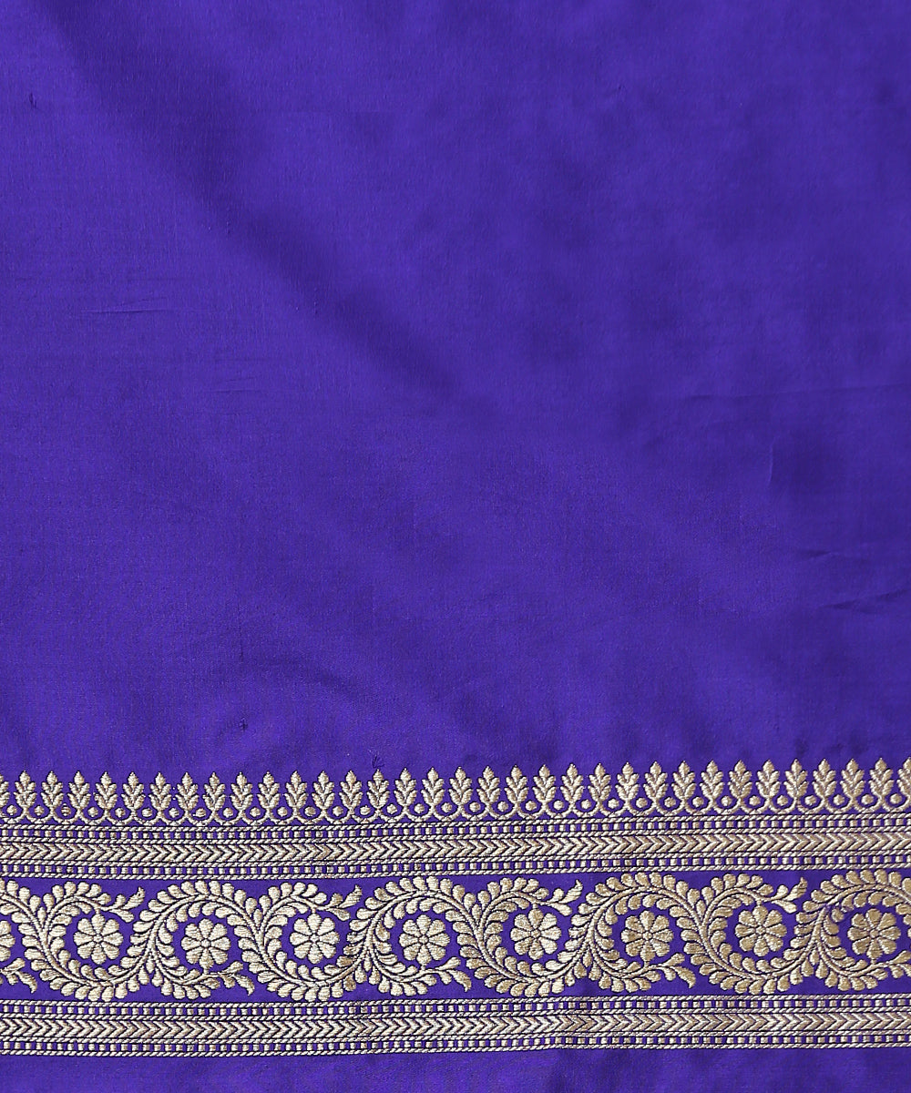 Handloom_Blue_Pure_Katan_Silk_Banarasi_Saree_WeaverStory_05