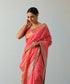 Pink_Handloom_Cotton_Silk_Chanderi_Saree_With_Diamond_Motifs_WeaverStory_01