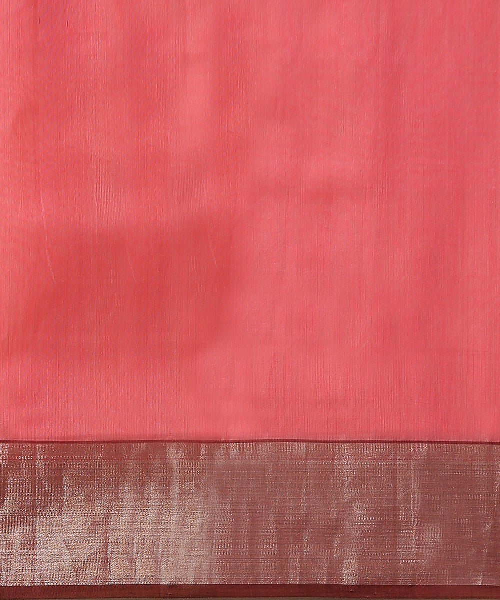 Pink_Handloom_Cotton_Silk_Chanderi_Saree_With_Diamond_Motifs_WeaverStory_05