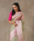 Olive_Green_Handloom_Tissue_Silk_Banarasi_Saree_With_Pink_Kadhiyal_Border_WeaverStory_01