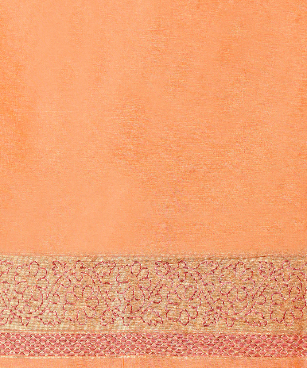 Handloom_Orange_and_Pink_Katan_Georgette_Banarasi_Patola_Saree_WeaverStory_05