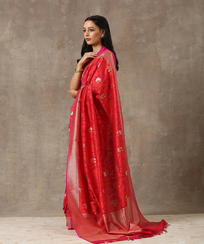 Handloom_Red_Katan_Georgette_Banarasi_Patola_Saree_with_Cutwork_Weave_WeaverStory_03