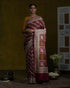Maroon_Handloom_Banarasi_Baluchari_Saree_with_Horse_Pallu_WeaverStory_02