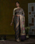 Handloom_Wine_Banarasi_Baluchari_Saree_with_Elephant_Pallu_WeaverStory_02