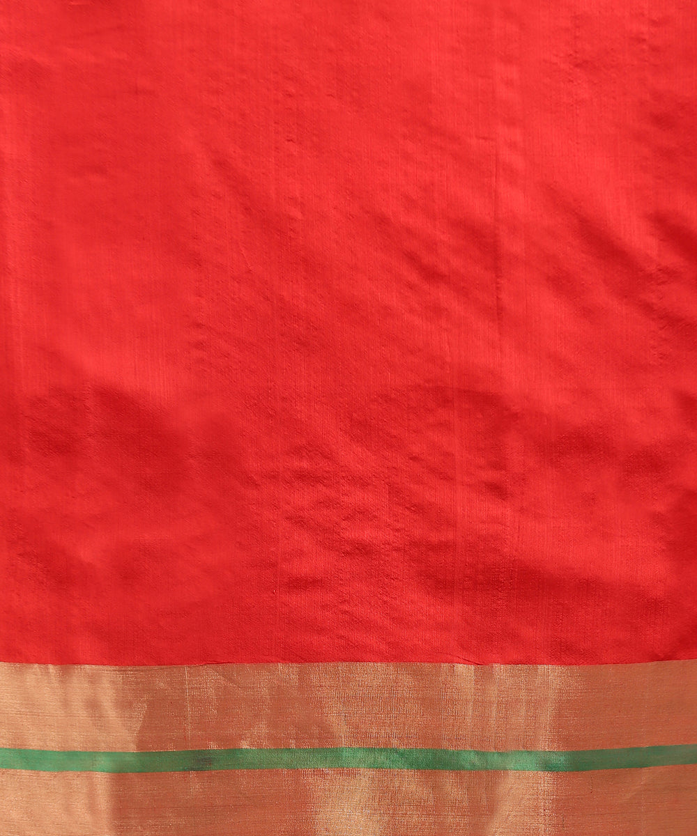 Handloom_Red_Silk_Chanderi_Saree_with_Eknaliya_Jangla_WeaverStory_05