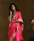 Pink_Handloom_Pure_Katan_Silk_Banarasi_Saree_with_Kadhwa_Booti_WeaverStory_01