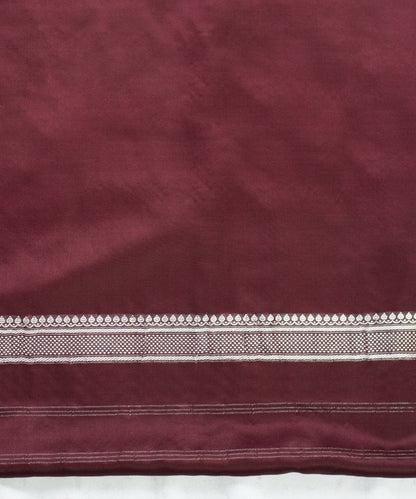 Handloom_Coke_Brown_Tissue_Weft_Tanchoi_Banarasi_Saree_With_Silver_Zari_WeaverStory_05