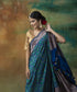 Handloom_Green_And_Blue_Katan_Silk_Banarasi_Saree_with_Antique_Zari_Jangla_WeaverStory_01