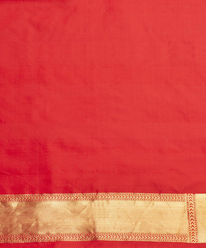 Red_Handloom_Katan_Silk_Banarasi_Saree_with_All_Over_Zari_Embossed_Weave_WeaverStory_05