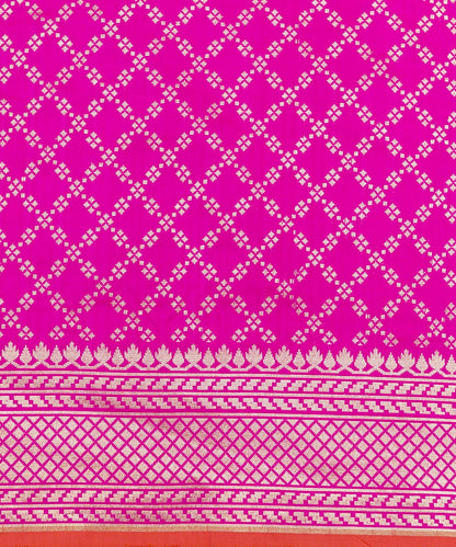 Pink_Handloom_Pure_Katan_Silk_Banarasi_Saree_With_Embossed_Weave_WeaverStory_05