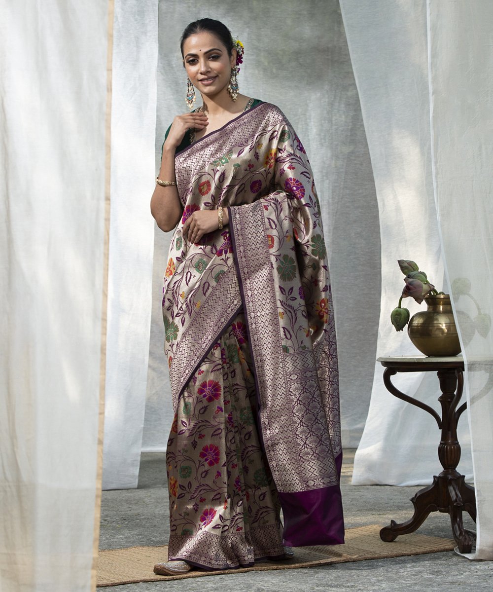 Purple_Handloom_Pure_Katan_Silk_Banarasi_Saree_with_Zari_Base_Meenakari_Jangla_WeaverStory_02