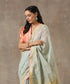 Sky_Blue_Handloom_Cotton_Banarasi_Jamdani_Saree_with_Aada_Jaal_WeaverStory_01