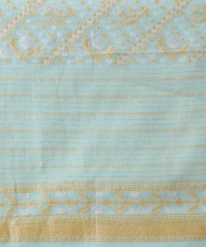 Sky_Blue_Handloom_Cotton_Banarasi_Jamdani_Saree_with_Aada_Jaal_WeaverStory_05