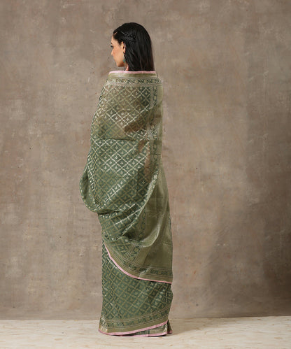 Sage_Green_Handloom_Pure_Cotton_Banarasi_Jamdani_Saree_WeaverStory_03