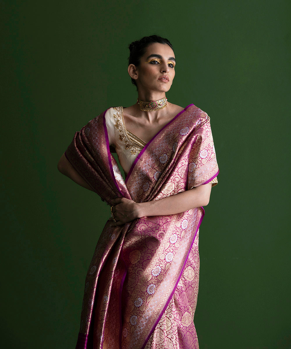 Purple_Handloom_Pure_Katan_Silk_Brocade_Banarasi_Saree_With_Heavy_Pallu_WeaverStory_01