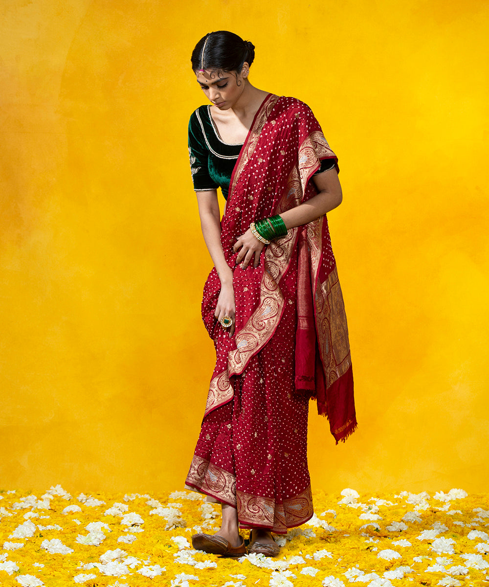 14 Ways To Creatively Re-Fashion Your Old Bandhani Sarees