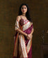 Wine_Handloom_Pure_Katan_Silk_Banarasi_Saree_with_Kadhwa_Booti_Saree_With_Gold_And_Silver_Zari_WeaverStory_01