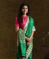 Handloom_Green_Pure_Katan_Silk_Kadhwa_Booti_Banarasi_Saree_With_Paisley_Border_WeaverStory_01