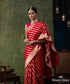 Red_Handloom_Pure_Katan_Silk_Banarasi_Saree_With_Diagonal_Cutwork_Weave_WeaverStory_01