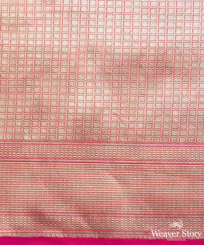 Handloom_Hot_Pink_Pure_Katan_Silk_Banarasi_Saree_with_Floral_Motifs_and_Cutwork_Weave_WeaverStory_05