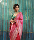 Pink_Handloom_Brocade_Shikargah_Pure_Katan_Silk_Banarasi_Saree_With_Birds_WeaverStory_01