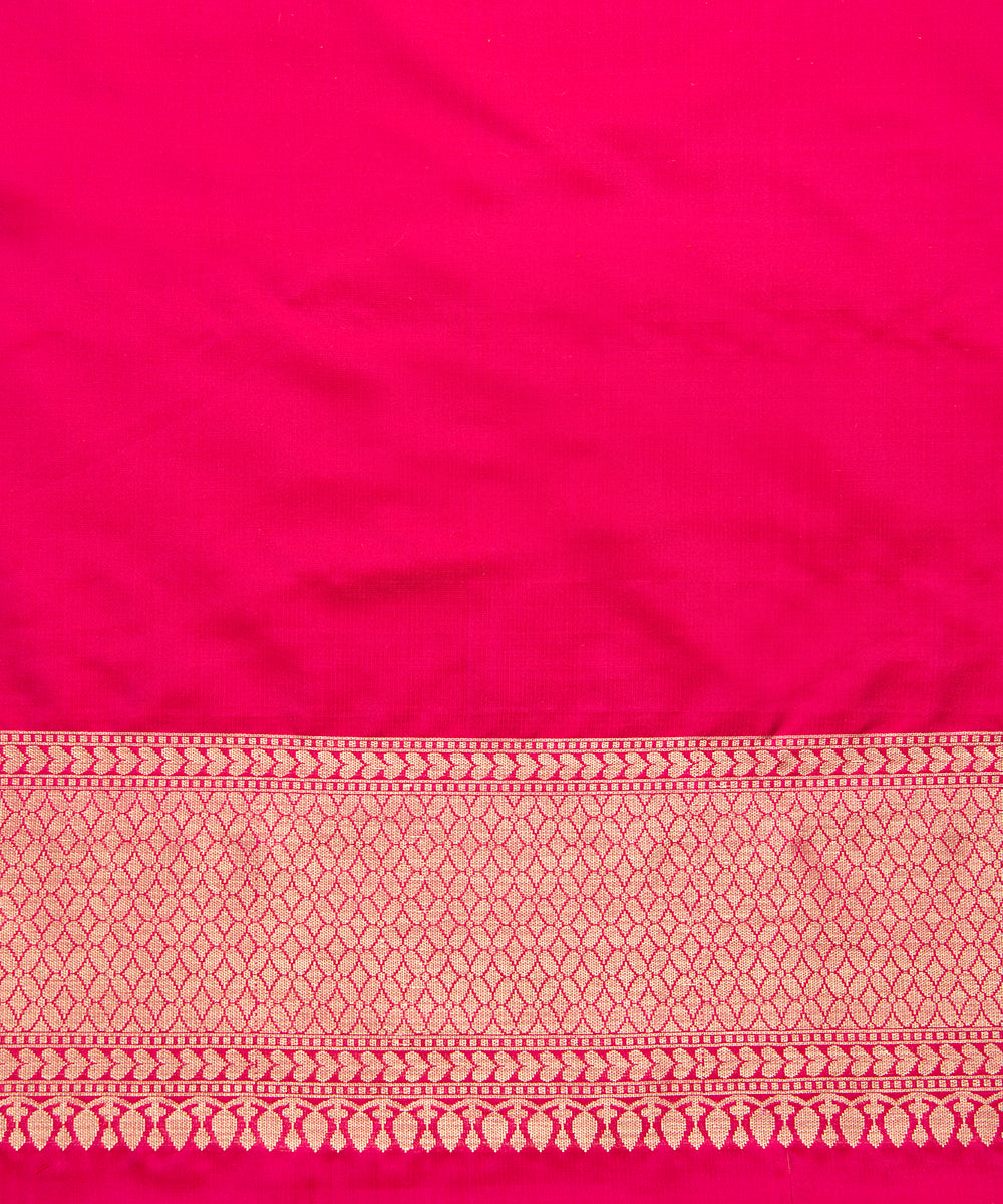 Handloom_Pink_Pure_Katan_Silk_Banarasi_Saree_with_Sona_Rupa_Cutwork_Jaal_WeaverStory_05