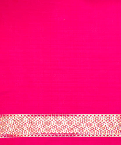 Handloom_Hot_Pink_Pure_Katan_Silk_Banarasi_Saree_with_Cutwork_Jaal_WeaverStory_05