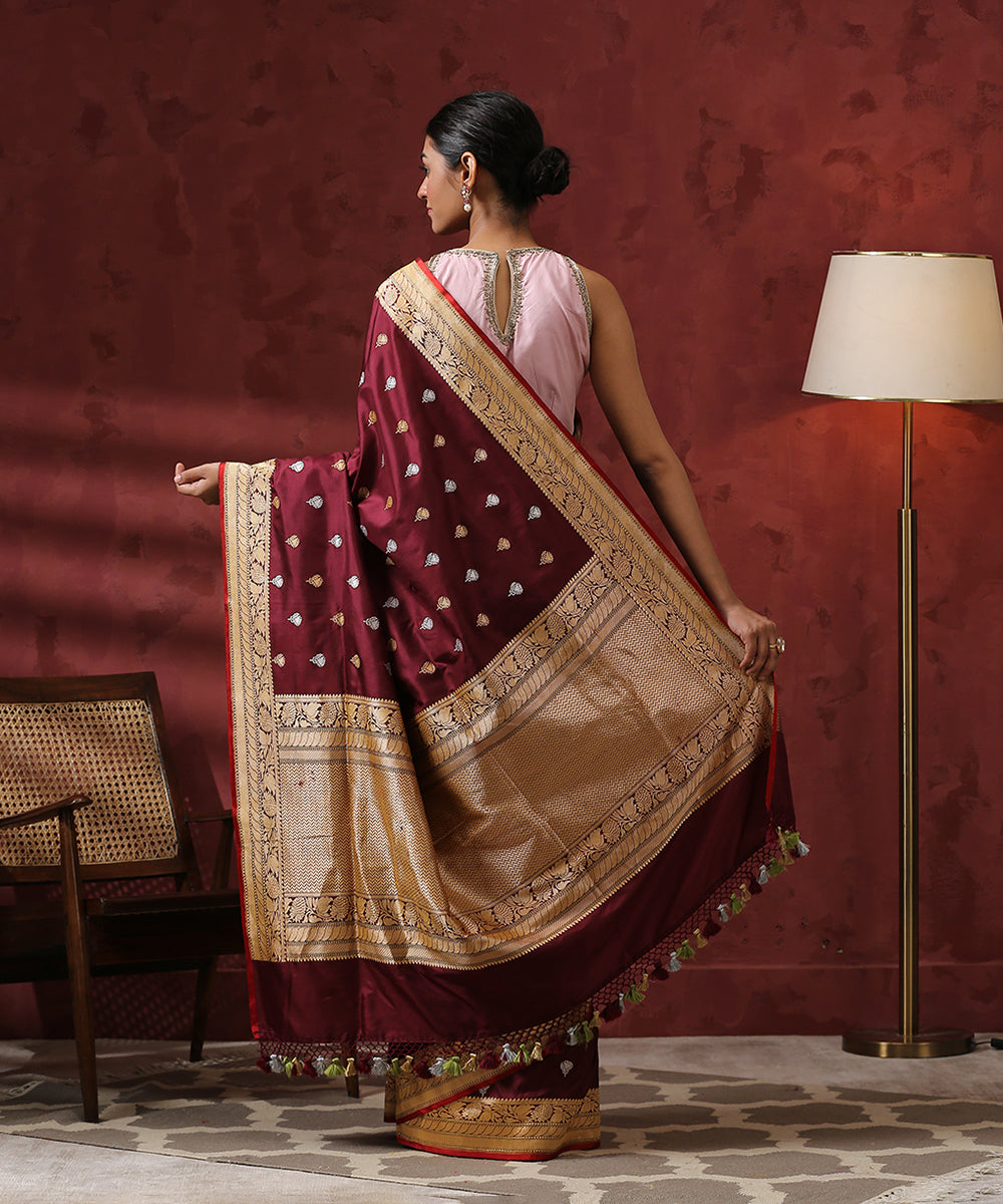 Wine_Handloom_Sona_Rupa_Pure_Katan_Silk_Banarasi_Saree_WeaverStory_03