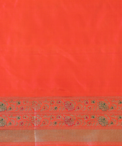 Handloom_Pink_And_Orange_Pure_Katan_Silk_Banarasi_Saree_with_Sona_Rupa_Jaal_WeaverStory_05