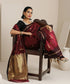 Handloom_Maroon_Chanderi_Silk_Saree_With_Gold_Zari_Booti_WeaverStory_01