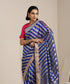 Handloom_Blue_Pure_Chanderi_Silk_Saree_with_Gold_And_Silver_Zari_Aada_Bel_WeaverStory_01