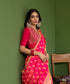 Hot_Pink_Handloom_Katan_Silk_Banarasi_Saree_With_Floral_Cutwork_Motif_WeaverStory_01