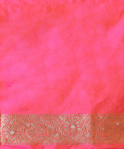 Handloom_Orange_and_Pink_Pure_Katan_Silk_Banarasi_Saree_with_Sona_Rupa_Jaal_WeaverStory_05