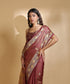 Wine_And_Gold_Handloom_Pure_Silk_Tissue_Banarasi_Saree_With_Meenakari_Border_WeaverStory_01