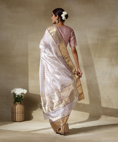 Light_Mauve_Handloom_Chanderi_Silk_Saree_With_Paisley_Woven_All_Over_And_Paisley_Border_WeaverStory_03