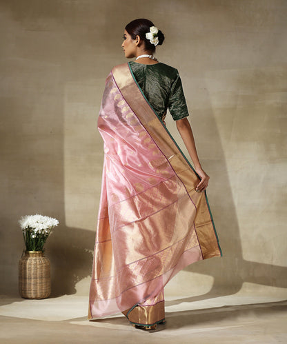 Pink_Handloom_Chanderi_Silk_Saree_With_Paisley_Woven_All_Over_And_Paisley_Border_WeaverStory_03