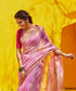 Light_Pink_Handloom_Pure_Cotton_Silk_Chanderi_Saree_With_Gold_Border_WeaverStory_01
