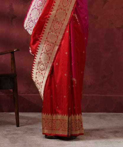 Red_And_Pink_Handloom_Rangkaat_Pure_Katan_Silk_Banarasi_Saree_WeaverStory_04