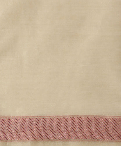 Beige_And_Pink_Handloom_Cotton_Silk_Banarasi_Saree_With_Floral_Cutwork_Weave_WeaverStory_05