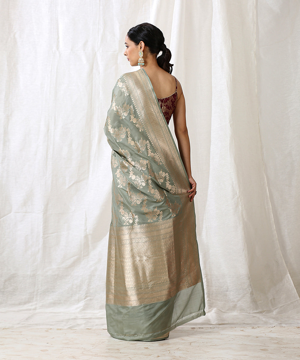 Sage_Green_Handloom_Pure_Katan_Silk_Banarasi_Saree_with_Jangla_Design_WeaverStory_03