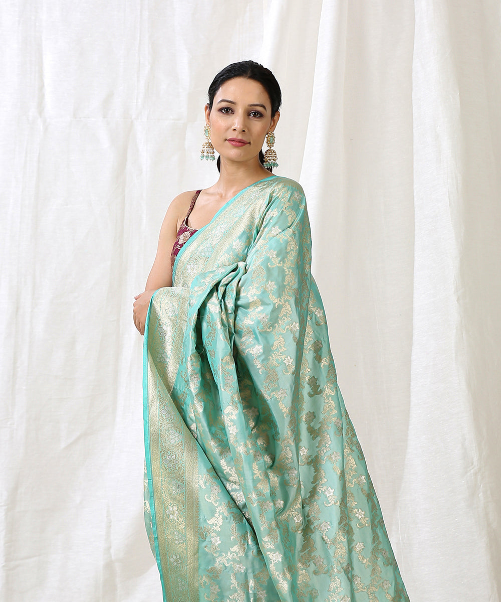 Light_Blue_Handloom_Pure_Katan_Silk_Banarasi_Saree_with_Cutwork_Sona_Rupa_Jaal_WeaverStory_01