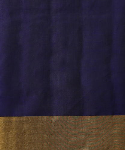 Rust_and_Blue_Handloom_Mulberry_Silk_Plain_Patola_Saree_WeaverStory_05