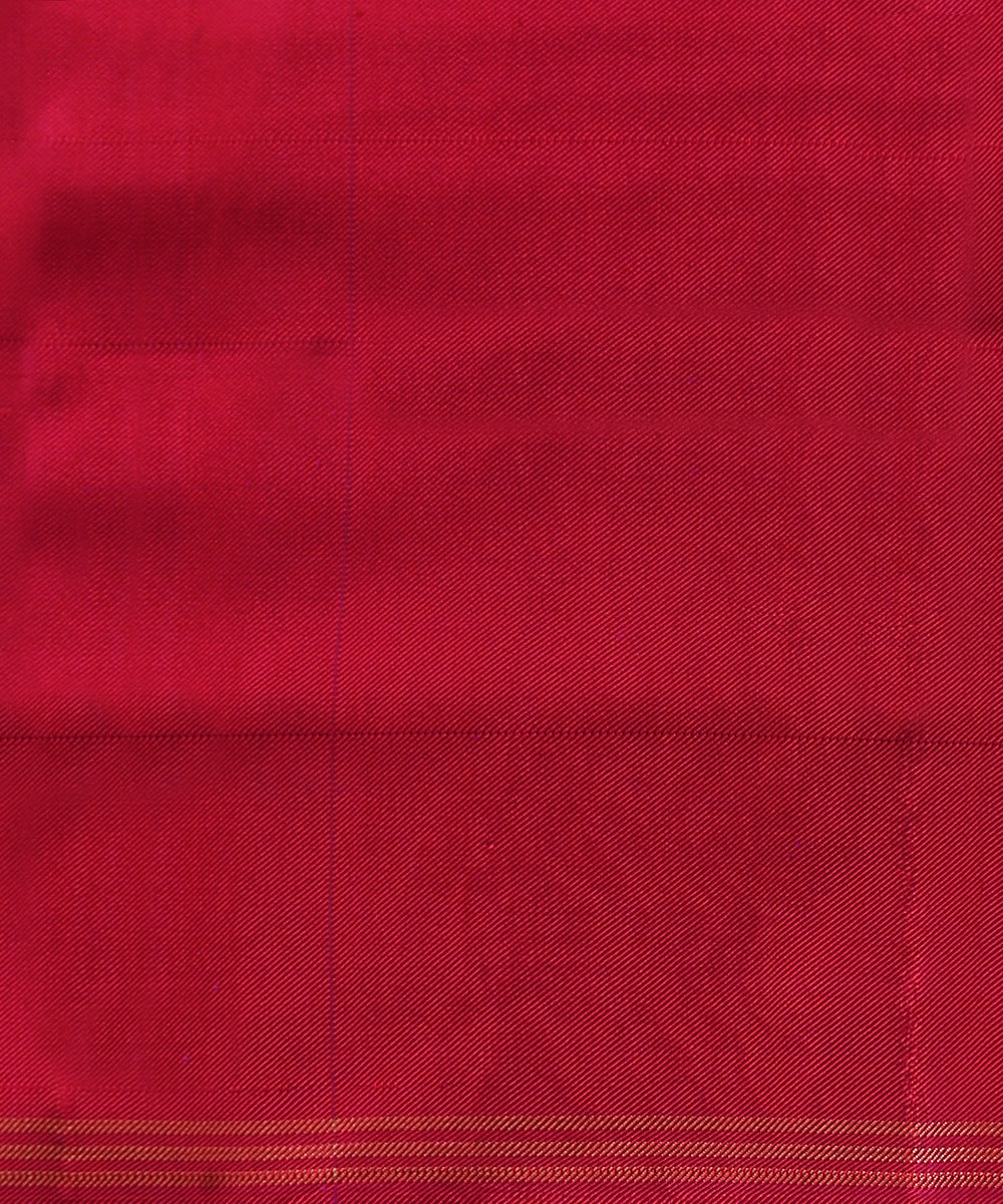 Handloom_Pink_Mulberry_Silk_Patola_Saree_With_Purple_Border_WeaverStory_05