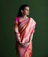 Handloom_Red_Pure_Katan_Silk_Banarasi_Saree_With_Chevron_Pink_Border_WeaverStory_01